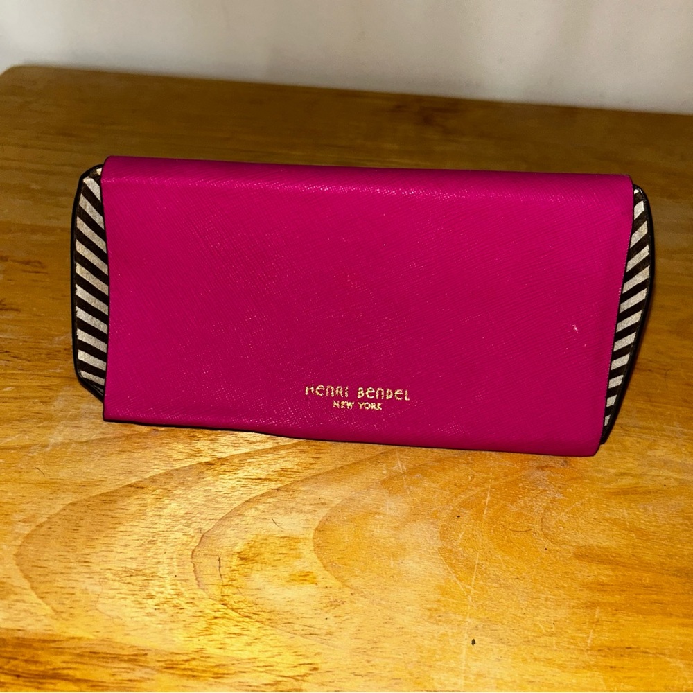 Pink Henri Bendel Sunglass Case